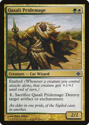 Qasali Pridemage card from Alara Reborn