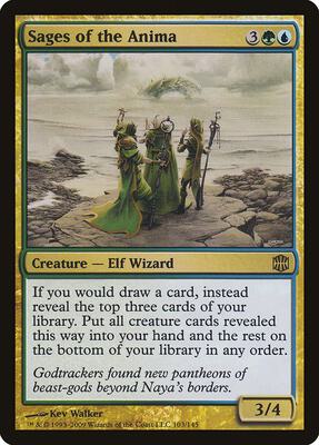 Sages of the Anima card from Alara Reborn