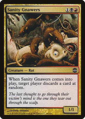 Sanity Gnawers card from Alara Reborn