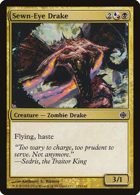 Sewn-Eye Drake card from Alara Reborn