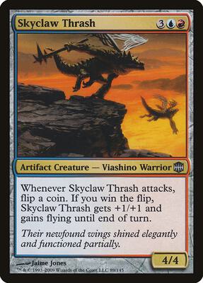 Skyclaw Thrash card from Alara Reborn