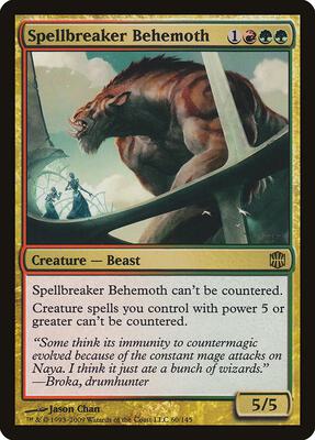 Spellbreaker Behemoth card from Alara Reborn