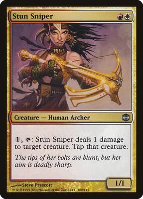 Stun Sniper card from Alara Reborn