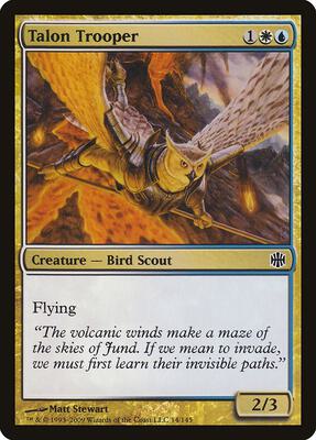 Talon Trooper card from Alara Reborn