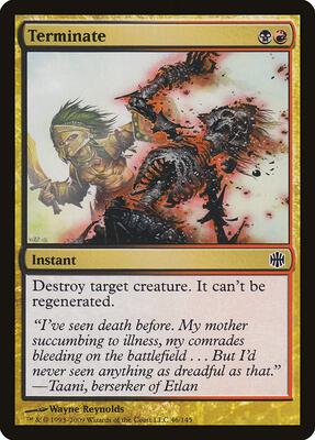 Terminate card from Alara Reborn