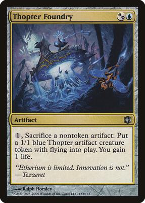 Thopter Foundry card from Alara Reborn