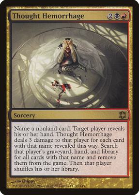Thought Hemorrhage card from Alara Reborn