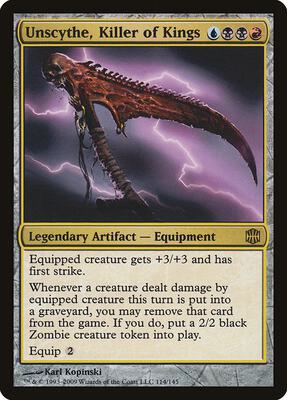 Unscythe, Killer of Kings card from Alara Reborn
