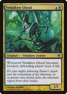 Vedalken Ghoul card from Alara Reborn