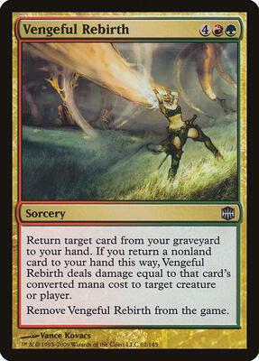 Vengeful Rebirth card from Alara Reborn