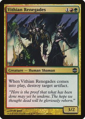 Vithian Renegades card from Alara Reborn