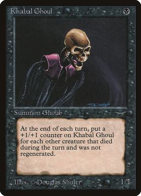 Khabal Ghoul card from Arabian Nights