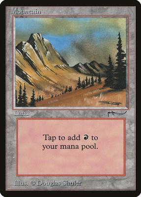 Mountain (Arabian Nights) card from Arabian Nights