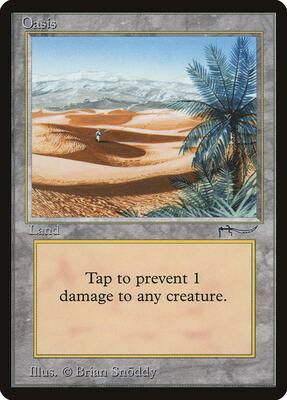 Oasis card from Arabian Nights
