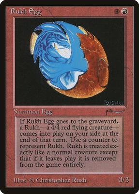 Rukh Egg card from Arabian Nights