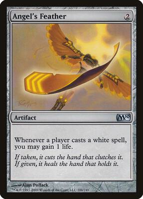Angel's Feather card from Magic 2010 (M10)