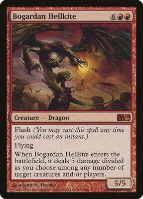 Bogardan Hellkite card from Magic 2010 (M10)