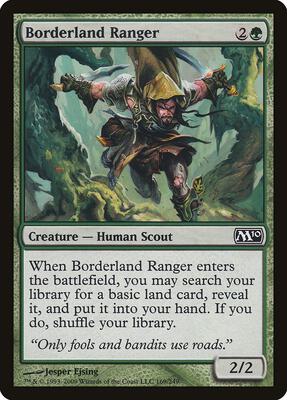 Borderland Ranger card from Magic 2010 (M10)