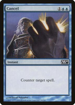Cancel card from Magic 2010 (M10)