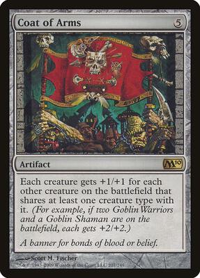 Coat of Arms card from Magic 2010 (M10)
