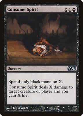 Consume Spirit card from Magic 2010 (M10)