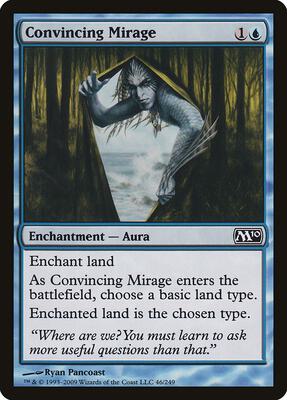 Convincing Mirage card from Magic 2010 (M10)