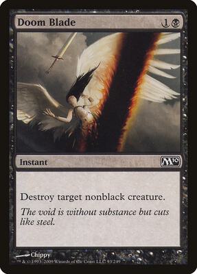 Doom Blade card from Magic 2010 (M10)