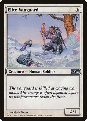 Elite Vanguard card from Magic 2010 (M10)