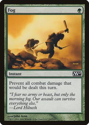 Fog card from Magic 2010 (M10)