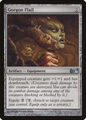 Gorgon Flail card from Magic 2010 (M10)