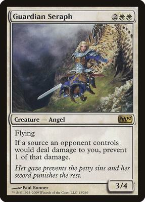 Guardian Seraph card from Magic 2010 (M10)
