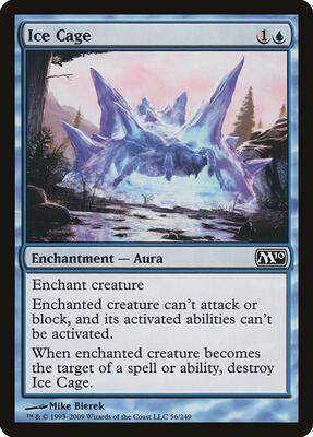 Ice Cage card from Magic 2010 (M10)