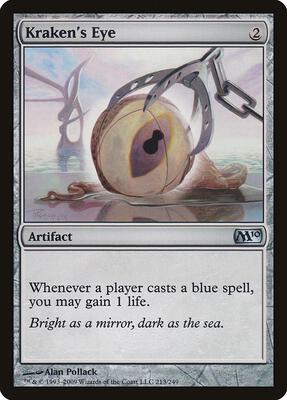 Kraken's Eye card from Magic 2010 (M10)