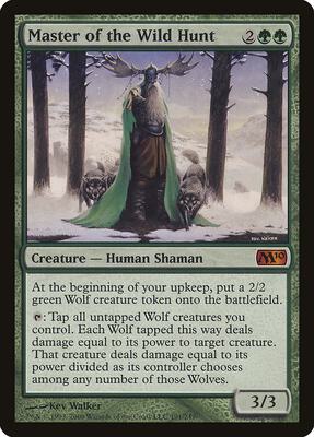 Master of the Wild Hunt card from Magic 2010 (M10)