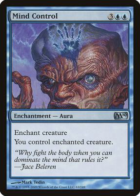 Mind Control card from Magic 2010 (M10)
