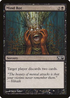 Mind Rot card from Magic 2010 (M10)