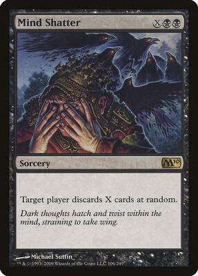 Mind Shatter card from Magic 2010 (M10)