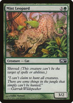 Mist Leopard card from Magic 2010 (M10)