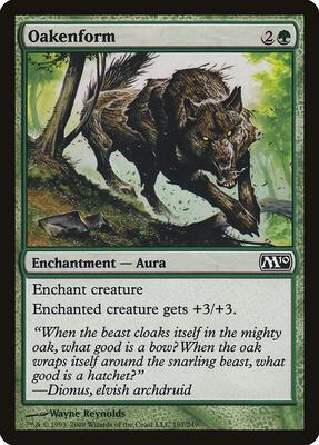 Oakenform card from Magic 2010 (M10)