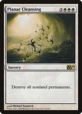 Planar Cleansing card from Magic 2010 (M10)