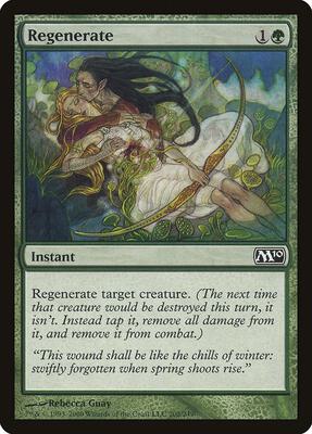 Regenerate card from Magic 2010 (M10)