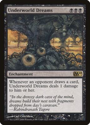 Underworld Dreams card from Magic 2010 (M10)
