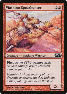 Viashino Spearhunter card from Magic 2010 (M10)