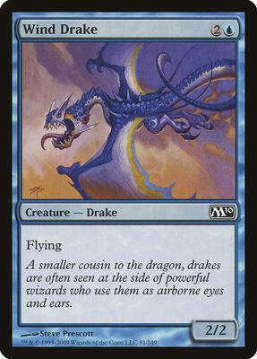 Wind Drake card from Magic 2010 (M10)