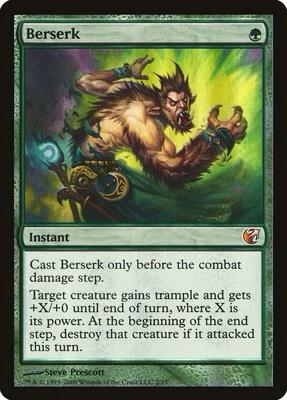 Berserk card from From the Vault: Exiled