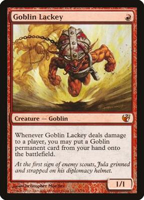 Goblin Lackey card from From the Vault: Exiled