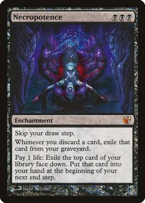 Necropotence card from From the Vault: Exiled