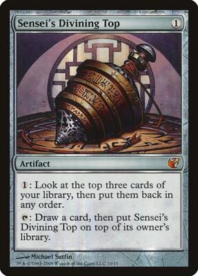 Sensei's Divining Top card from From the Vault: Exiled