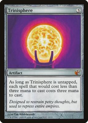 Trinisphere card from From the Vault: Exiled