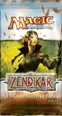 Zendikar - Booster Pack card from Zendikar